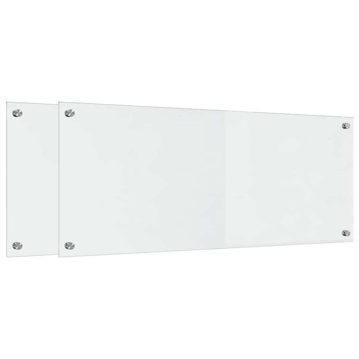 Spate de bucătărie 2 pcs Transparent 100 x 40 cm - WALTI WALTI