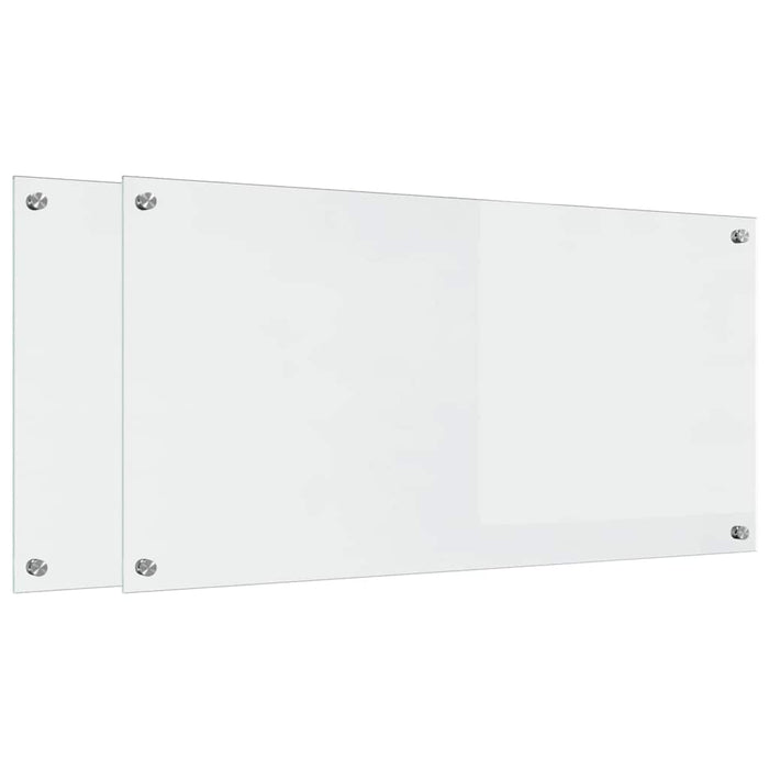 Spate de bucătărie 2 pcs Transparent 100 x 50 cm - WALTI WALTI