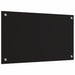 Spate de bucătărie 2 pcs Negru 70 x 40 cm sticlă securizată - WALTI WALTI