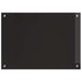 Spate de bucătărie 2 pcs Negru 70 x 50 cm sticlă securizată - WALTI WALTI
