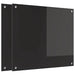 Spate de bucătărie 2 pcs Negru 70 x 60 cm sticlă securizată - WALTI WALTI