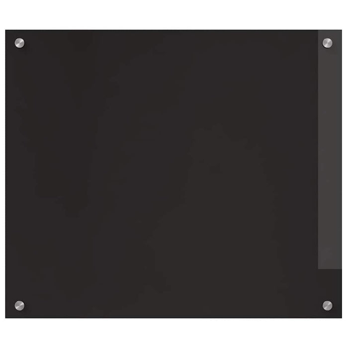 Spate de bucătărie 2 pcs Negru 70 x 60 cm sticlă securizată - WALTI WALTI