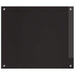 Spate de bucătărie 2 pcs Negru 70 x 60 cm sticlă securizată - WALTI WALTI