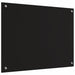 Spate de bucătărie 2 pcs Negru 80 x 60 cm sticlă securizată - WALTI WALTI