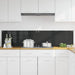 Spate de bucătărie 2 pcs Negru 90 x 40 cm sticlă securizată - WALTI WALTI
