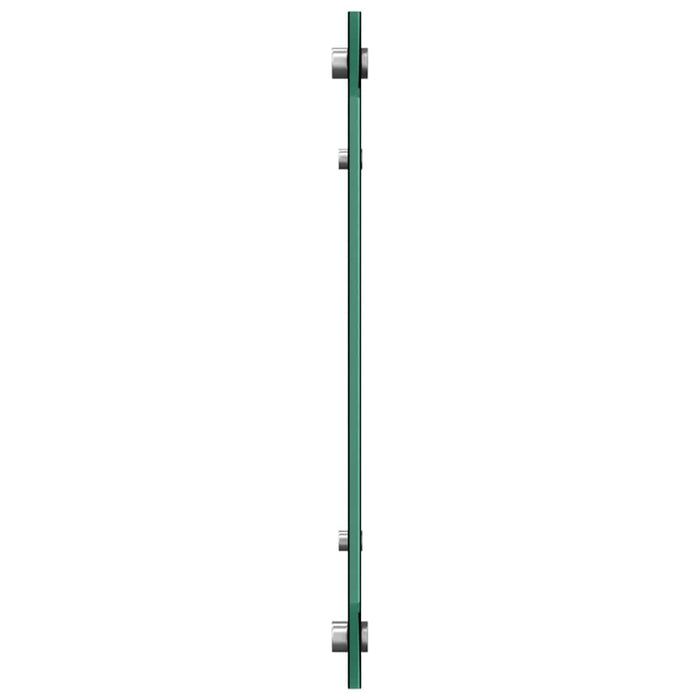 Spate de bucătărie 2 pcs Negru 90 x 40 cm sticlă securizată - WALTI WALTI