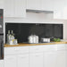 Spate de bucătărie 2 pcs Negru 90 x 50 cm sticlă securizată - WALTI WALTI