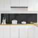 Spate de bucătărie 2 pcs Negru 90 x 50 cm sticlă securizată - WALTI WALTI