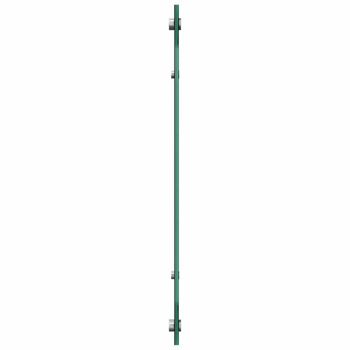 Panou de bucătărie 2 pcs Negru 90 x 60 cm sticlă securizată WALTI