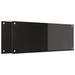 Spate de bucătărie 2 pcs Negru 100 x 40 cm sticlă securizată - WALTI WALTI