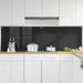 Spate de bucătărie 2 pcs Negru 100 x 60 cm sticlă securizată - WALTI WALTI