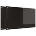 Spate de bucătărie 2 pcs Negru 100 x 60 cm sticlă securizată - WALTI WALTI
