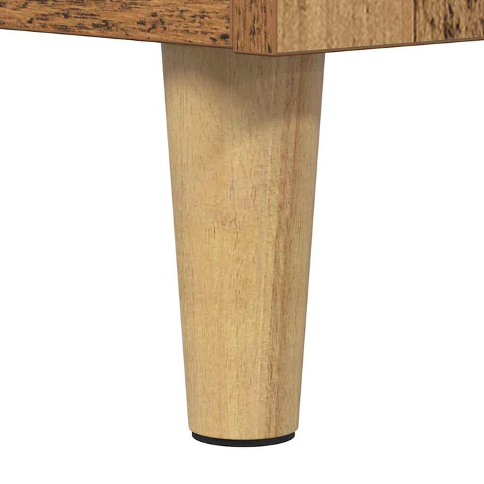 Bufeturi 2 pcs Lemn Vechi 60 x 35 x 70 cm Lemn compozit - WALTI WALTI