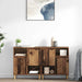Bufeturi 2 pcs Lemn Vechi 60 x 35 x 70 cm Lemn compozit - WALTI WALTI