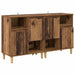 Bufeturi 2 pcs Lemn Vechi 60 x 35 x 70 cm Lemn compozit - WALTI WALTI