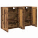 Cabinet suspendat Pe perete 2 pcs Lemn vechi 69,5 x 34 x 90 cm - WALTI WALTI
