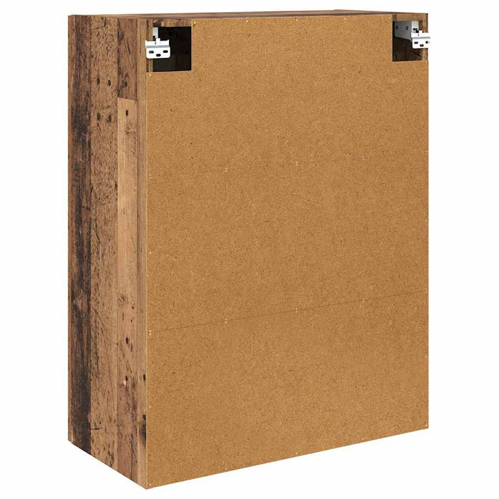 Cabinet suspendat Pe perete 2 pcs Lemn vechi 69,5 x 34 x 90 cm - WALTI WALTI