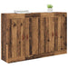 Cabinet suspendat Pe perete 2 pcs Lemn vechi 69,5 x 34 x 90 cm - WALTI WALTI