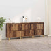 Bufeturi 3 pcs Lemn Vechi 60 x 35 x 70 cm Lemn compozit - WALTI WALTI