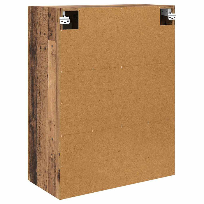 Cabinet suspendat Pe perete 2 pcs Lemn vechi 69,5 x 34 x 90 cm - WALTI WALTI