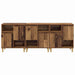 Bufeturi 3 pcs Lemn Vechi 60 x 35 x 70 cm Lemn compozit - WALTI WALTI