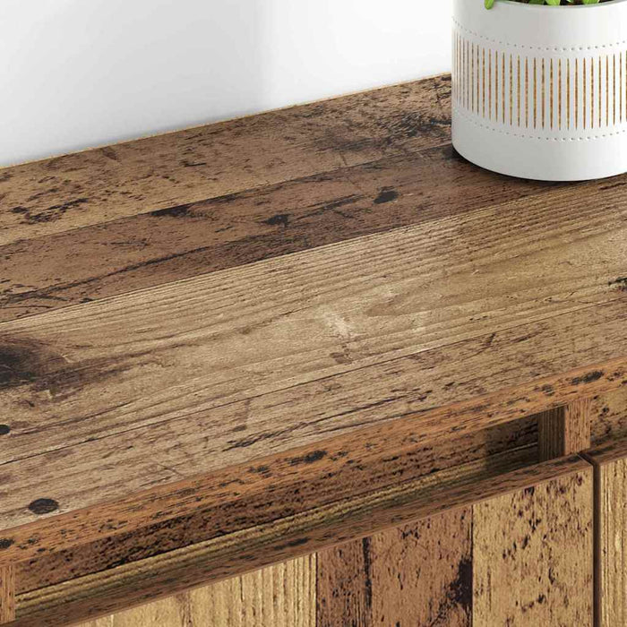 Bufeturi 2 pcs Lemn Vechi 60 x 35 x 70 cm Lemn compozit - WALTI WALTI