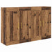 Cabinet suspendat Pe perete 2 pcs Lemn vechi 69,5 x 34 x 90 cm - WALTI WALTI