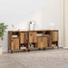 Bufeturi 3 pcs Lemn Vechi 60 x 35 x 70 cm Lemn compozit - WALTI WALTI