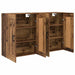 Cabinet suspendat Pe perete 2 pcs Lemn vechi 69,5 x 34 x 90 cm - WALTI WALTI