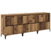 Bufeturi 3 pcs Lemn Vechi 60 x 35 x 70 cm Lemn compozit - WALTI WALTI