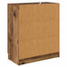 Bufeturi 2 pcs Lemn Vechi 60 x 30 x 70 cm Lemn compozit - WALTI WALTI