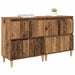 Bufeturi 2 pcs Lemn Vechi 60 x 35 x 70 cm Lemn compozit - WALTI WALTI