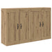 Cabinet suspendat 2 pcs Stejar Artizanal 69,5 x 34 x 90 cm - WALTI WALTI