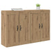 Cabinet suspendat 2 pcs Stejar Artizanal 69,5 x 34 x 90 cm - WALTI WALTI