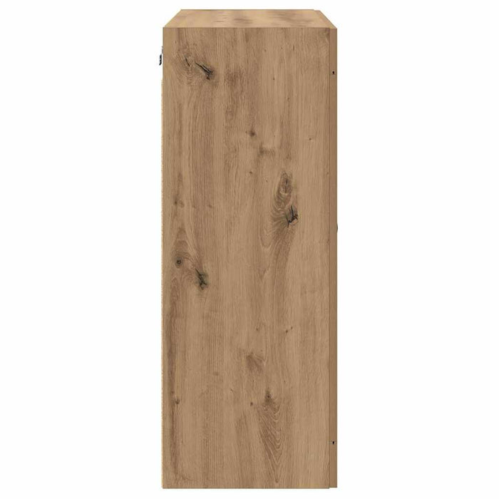 Cabinet suspendat 2 pcs Stejar Artizanal 69,5 x 34 x 90 cm - WALTI WALTI