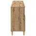 Bufeturi 3 pcs Stejar Artizanal 60 x 35 x 70 cm Lemn compozit - WALTI WALTI