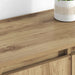 Bufeturi 2 pcs Stejar Artizanal 60 x 35 x 70 cm Lemn compozit - WALTI WALTI