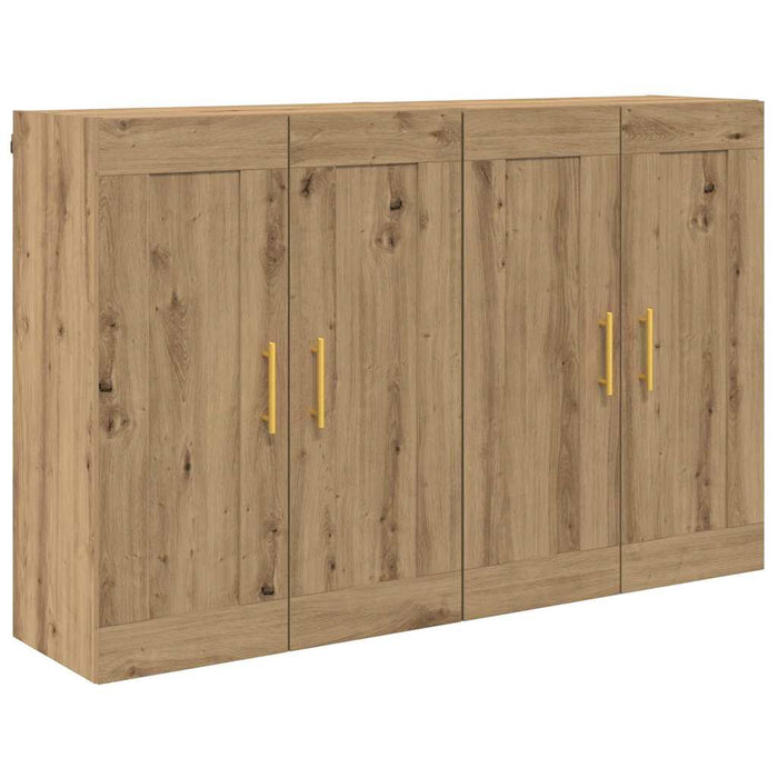 Cabinet suspendat 2 pcs Stejar Artizanal 69,5 x 34 x 90 cm - WALTI WALTI