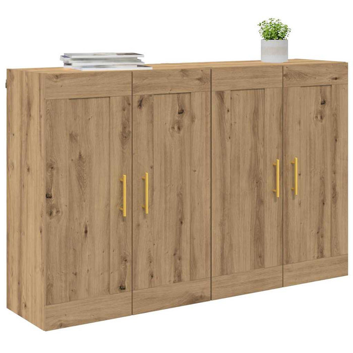 Cabinet suspendat 2 pcs Stejar Artizanal 69,5 x 34 x 90 cm - WALTI WALTI