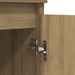 Bufeturi 3 pcs Stejar Artizanal 60 x 35 x 70 cm Lemn compozit - WALTI WALTI