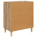 Bufeturi 2 pcs Stejar Artizanal 60 x 35 x 70 cm Lemn compozit - WALTI WALTI