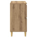 Bufeturi 2 pcs Stejar Artizanal 60 x 35 x 70 cm Lemn compozit - WALTI WALTI