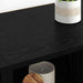 Bufeturi 2 pcs Stejar Negru 60 x 35 x 70 cm Lemn compozit - WALTI WALTI