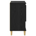 Bufeturi 2 pcs Stejar Negru 60 x 35 x 70 cm Lemn compozit - WALTI WALTI