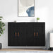 Cabinet suspendat 2 pcs Stejar Negru 69,5 x 34 x 90 cm - WALTI WALTI
