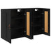 Cabinet suspendat 2 pcs Stejar Negru 69,5 x 34 x 90 cm - WALTI WALTI