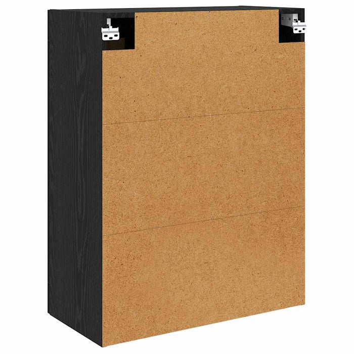 Cabinet suspendat 2 pcs Stejar Negru 69,5 x 34 x 90 cm - WALTI WALTI