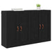 Cabinet suspendat 2 pcs Stejar Negru 69,5 x 34 x 90 cm - WALTI WALTI
