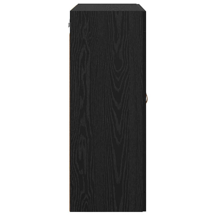 Cabinet suspendat 2 pcs Stejar Negru 69,5 x 34 x 90 cm - WALTI WALTI
