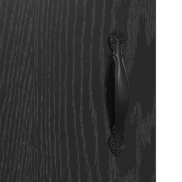 Cabinet suspendat 2 pcs Stejar Negru 69,5 x 34 x 90 cm - WALTI WALTI